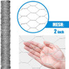 20 Gauge Galvanized Poultry Netting Mesh Size 2"