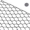 19 Gauge Black Vinyl Coated Hot Dip Galvanized Hex / Poultry Netting Mesh 3/4"