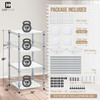 2 to 4 Tier NSF Wire Shelving Basket Shelves, Storage Rack Corner Shelves, Sliver Grey