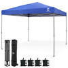 10 ft. x 10 ft. Patented One-Push Pop Up Outdoor Canopy Tent, 3 Colors Available