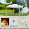 10 ft. x 10 ft. Patented One-Push Pop Up Outdoor Canopy Tent, 3 Colors Available