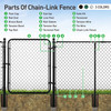 Black Chain Link Wire Tensioner, Fencing Wire Tightener, Wire Tensioner Tool, Galvanized Wire Strainer, Multi-options