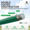 9 / 11.5 Gauge Green Vinyl Coated Chain Link Fence Gate Kit, Multi-options