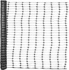 4 ft. x 100 ft. Black Plastic Fencing Roll for Construction Fencing, Pet Fencing and Event Fencing, 4 cm x 10 cm Mesh