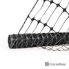 4 ft. x 100 ft. Black Plastic Fencing Roll for Construction Fencing, Pet Fencing and Event Fencing, 4 cm x 10 cm Mesh