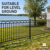 6FT Height X 8FT Width Heavy Duty Arc Fence Barrier Panel, Multiple Options