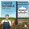 6FT Height X 8FT Width Heavy Duty Arc Fence Barrier Panel, Multiple Options