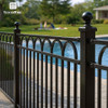 Heavy Duty Arc Fence Barrier Kit with 5FT Height X 8FT Width Panels, Arc Gate, Posts & Connectors, Multi-options