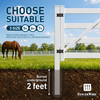 Vinyl Ranch Gate Kit with Gate Post, Hinges, Latch & Hardware, Multiple Options
