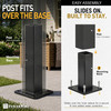 Heavy Duty Metal Fence Post Base, Multiple Options