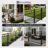 Heavy Duty Metal Fence Post Base, Multiple Options