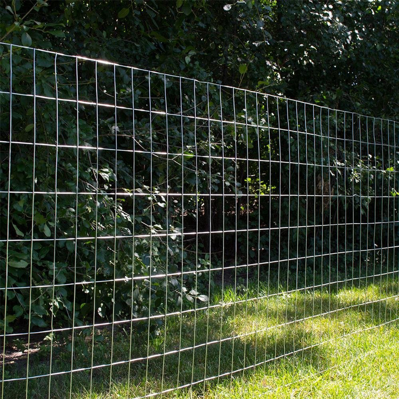 Fencer Wire Welded Wire Fence 12.5 Gauge, Galvanized Welded Fence Wire  Roll, Mesh Size 2-Inch x 4-Inch, Hog Wire Fencing Cage, Multiple Use for  Home