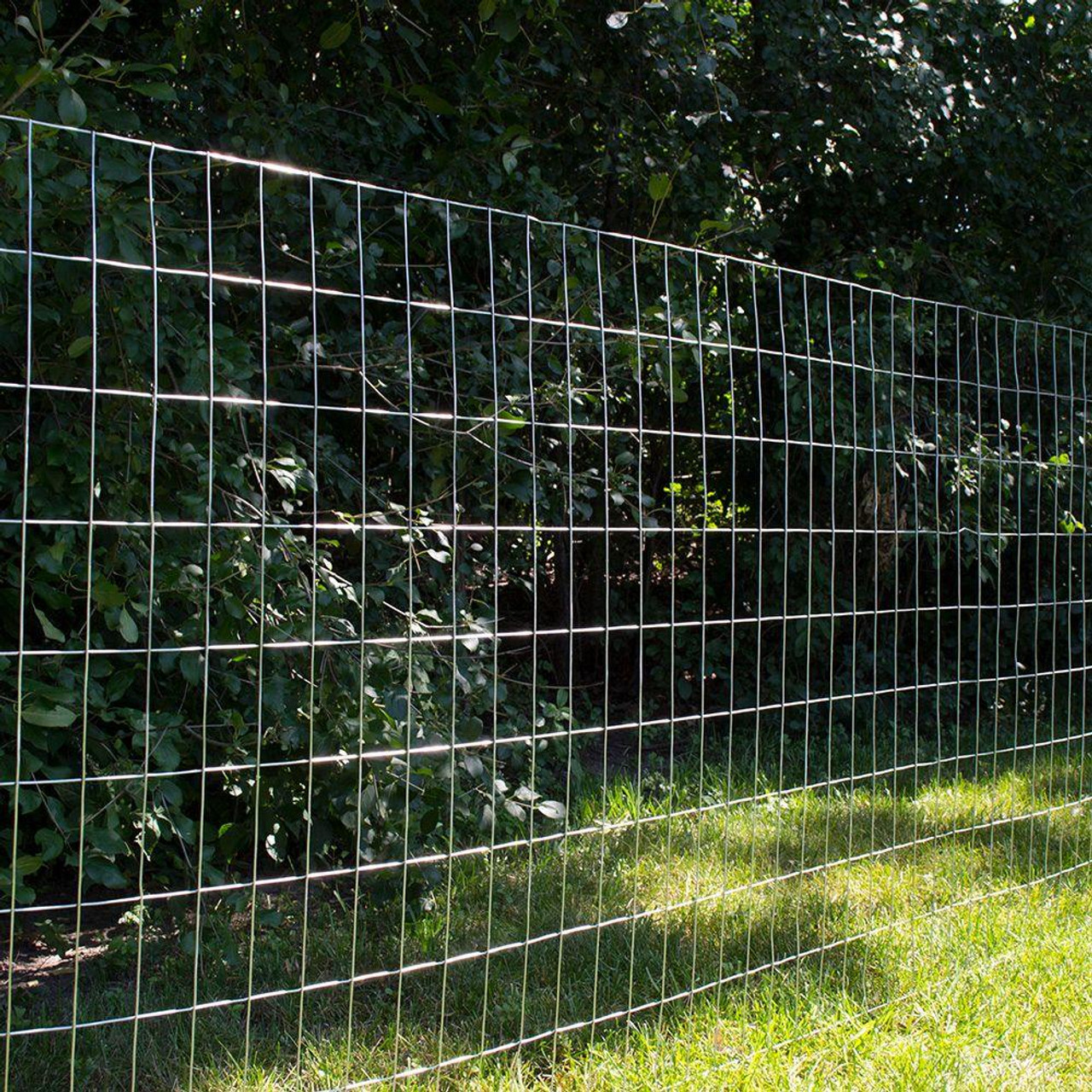Fencer Wire 14 Gauge Galvanized Welded Wire Mesh Size 2 inch by 4 inch, 5 ft. x 50 ft.