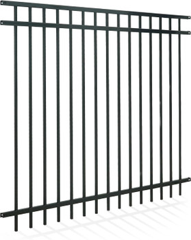 5FT Height X 6FT Width Heavy Duty Flat Top Fence Barrier Panel, Multiple Options