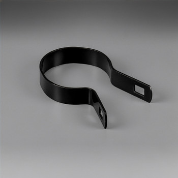Black Galvanized Tension Band for 2-3/8" Outside Diameter Post with Bolt & Nut, Multi-options