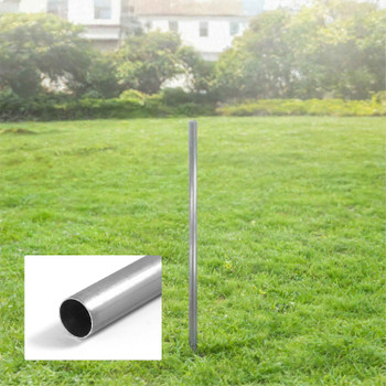 6/7/8 FT Galvanized Chain Link Fence Line Round Post, Line Post with 1-7/8” Outside Diameter, Multi-options