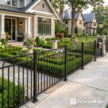 Heavy Duty Metal Fence Post Base, Multiple Options