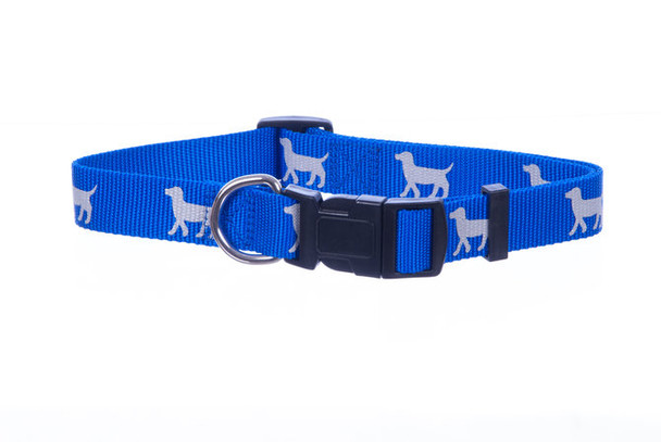 Reflective Hound Series Collars, 1" x 16-26"