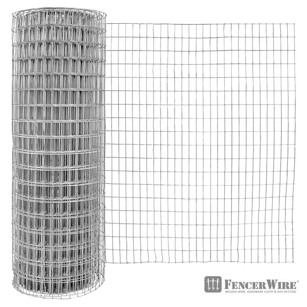 14 Gauge Galvanized Welded Wire 3 ft. x 50 ft. Mesh 1 inch x 2 inch