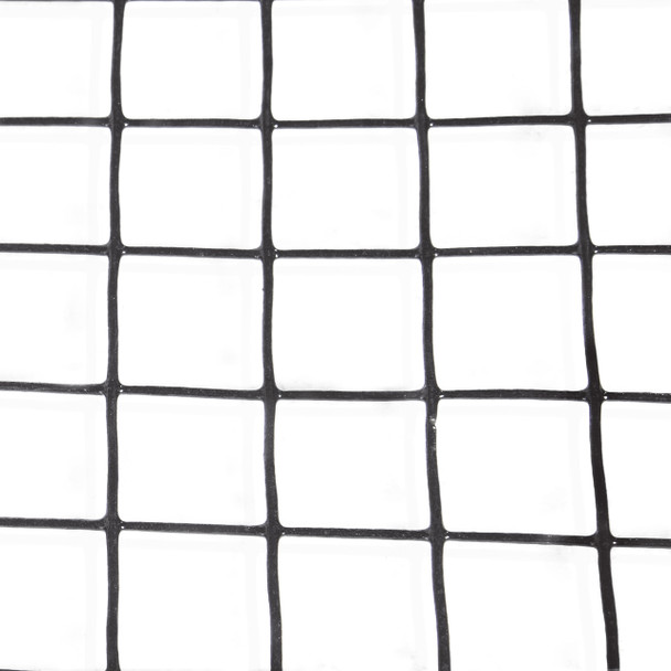 16 Gauge Black Vinyl Coated Hex / Poultry Netting Mesh 1.5 (3 ft. x 150  ft.) - FencerWire