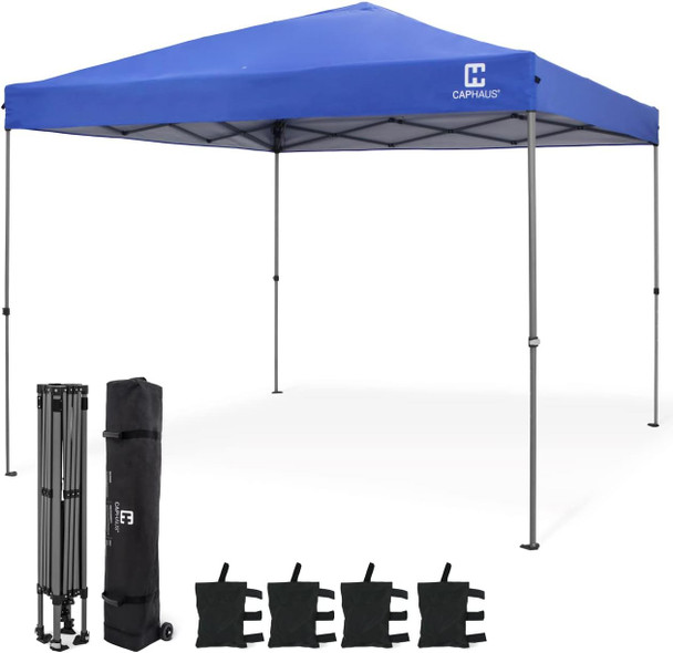 12 ft. x 12 ft. Patented One-Push Pop Up Outdoor Canopy Tent, 3 Color Available