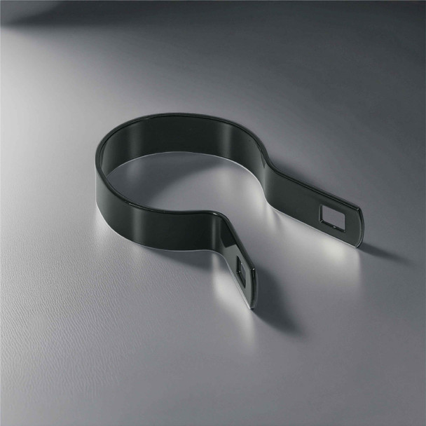Black Galvanized Tension Band for 2-3/8" Outside Diameter Post with Bolt & Nut, Multi-options