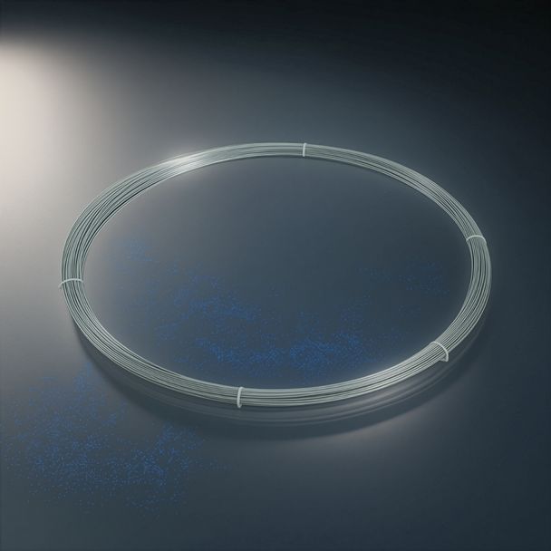 Silver 328 Ft. 12 Gauge Tension Wire, Heavy Duty High Strength Multi-Purpose Rust-Resistant Bendable Steel Wire for Fencing, Gardening, Pet Enclosures, Landscaping, Crafts & DIY Projects