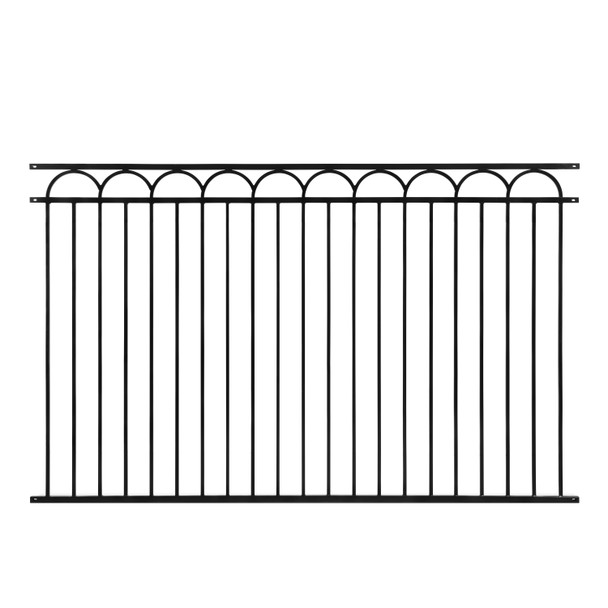 5FT Height X 8FT Width Heavy Duty Arc Fence Barrier Panel, Multiple Options