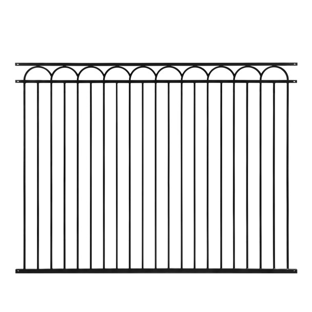 6FT Height X 8FT Width Heavy Duty Arc Fence Barrier Panel, Multiple Options