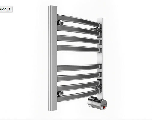 MrSteam Towel Warmer 200 Watts Chrome Royal Bath Place