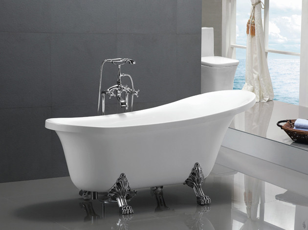 Royal Dixie 63 inch Claw foot Freestanding Bath Tub Royal Bath Place