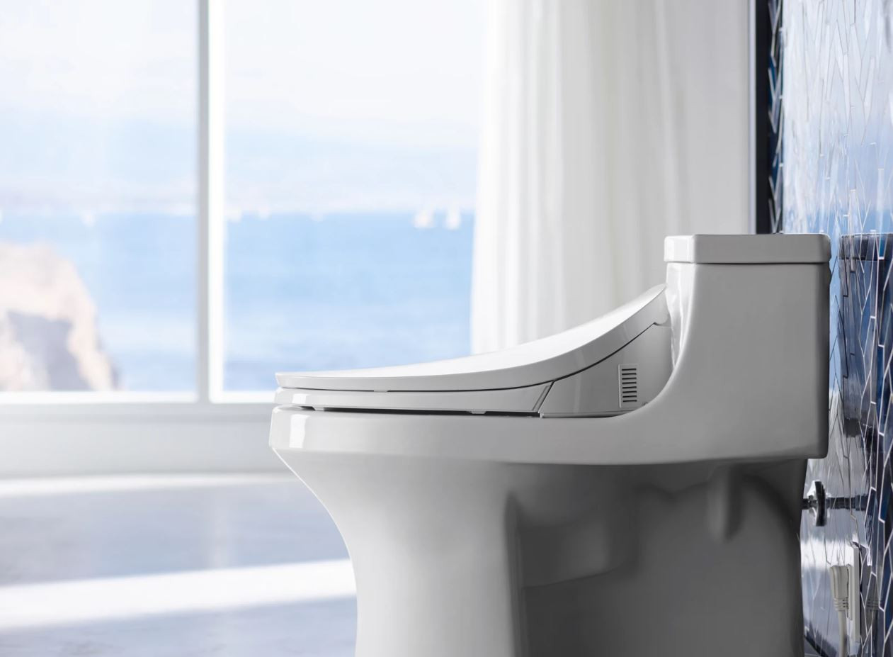 Kohler C3230 Elongated Bidet Seat with Touchscreen Remote Control and