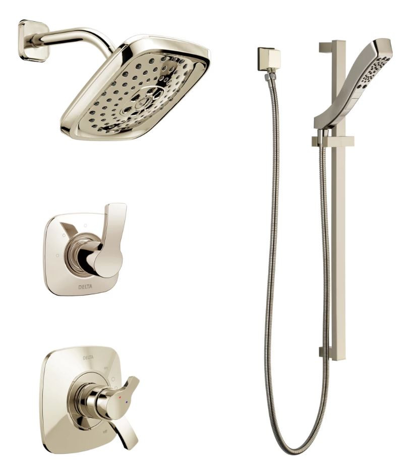 Delta TempAssure 17T Series Thermostatic Shower System with Shower Head