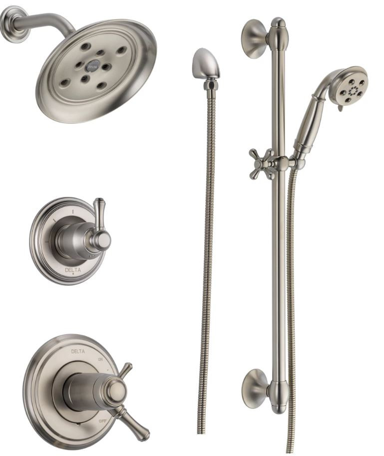 Delta TempAssure 17T Series Thermostatic Shower System with Integrated