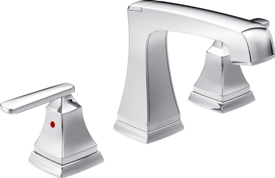 Delta Ashlyn 1.2 GPM Widespread Bathroom Faucet with PopUp Drain