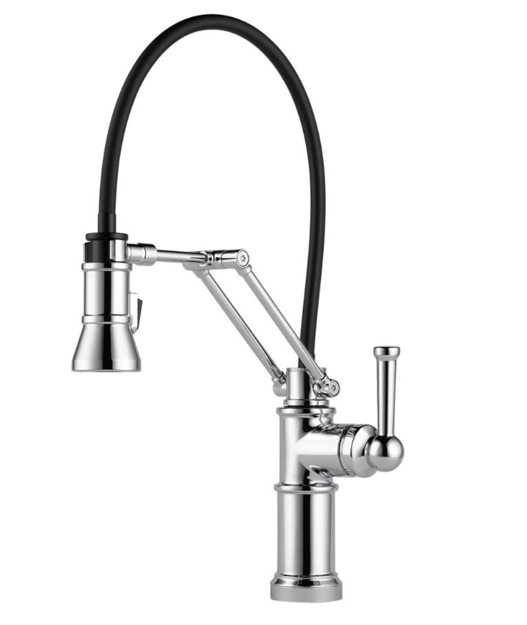 Brizo Artesso Pull Down Kitchen Faucet With Dual Jointed Articulating Arm And Magnetic Docking Spray Head Limited Lifetime Warranty Royal Bath Place