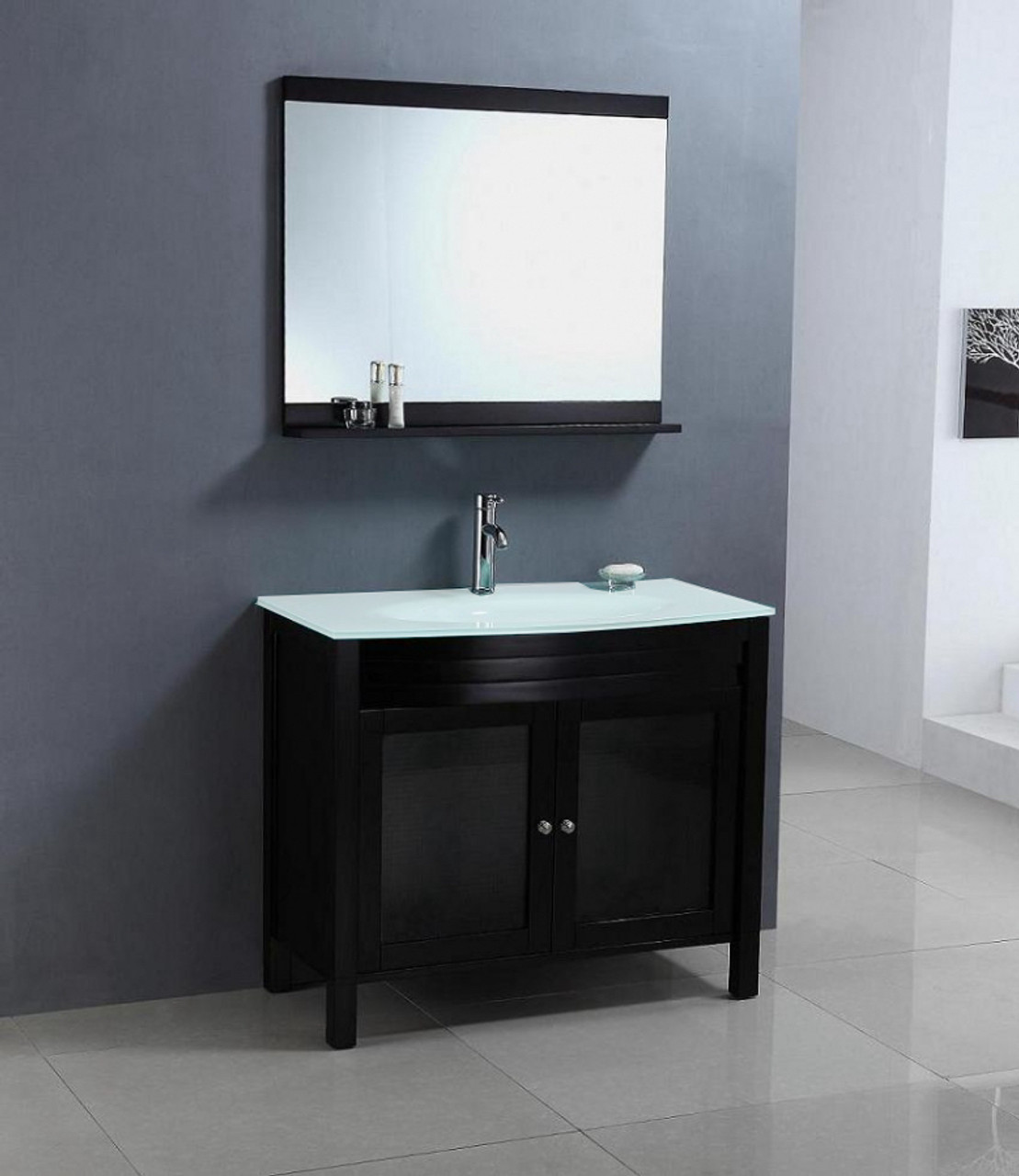 Juno 30 Inch Espresso Color Bathroom Vanity Royal Bath Place