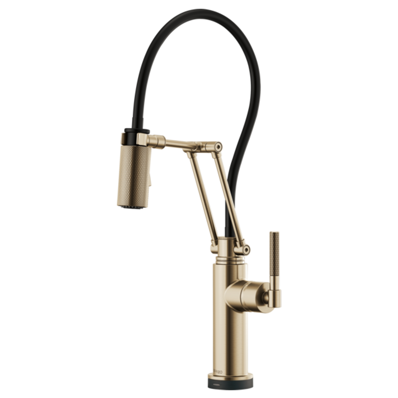 Brizo 65332LF-GLLHP-ECO Luxe Gold Litze 1.2 GPM Widespread Bathroom Faucet  with Metal Drain Assembly - Less Handles 