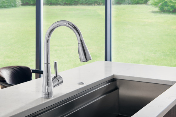 Brizo VENUTO® Single Handle PullDown Prep Faucet in Chrome Royal