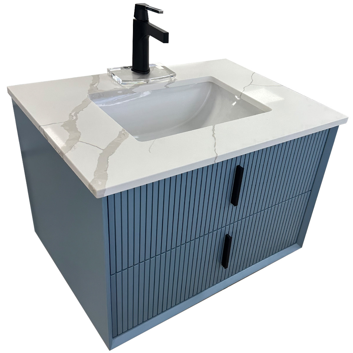 Royal Clearwater 30 inch Polaris Wallmount Bathroom Vanity with Pure