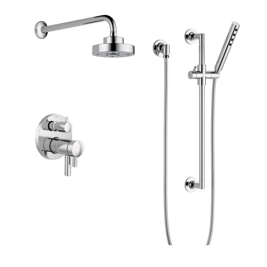 Brizo Invari Floor Mounted Tub Filler with Diverter