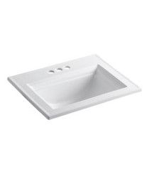 Kohler Memoirs® self-rimming lavatory with Stately design - K-2337-4