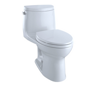 Toto UltraMax II Toilet 1.28 GPF with SanaGloss® One Piece Toilet Single Flush - ADA  **SALE