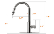 Atlantis  pull-out Kitchen faucet Brushed Nickel
