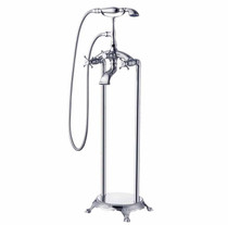 Freestanding Telephone Style Tub Faucet with Handshower