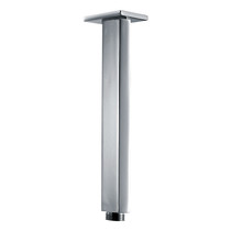 Royal Square Vertical Mounted Shower Arm for Rain Shower Heads, 8" in Chrome