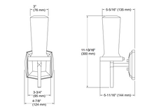 Kohler | Margaux® Wall sconce