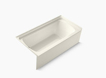 Sterling Ensemble™, Series 7117, 60" x 30" Bath with Left-hand Drain Biscuit