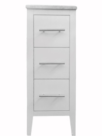 Royal Kennedy 12" White Side Linen Cabinet