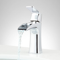 Royal Costa Waterfall Single Handle Lavatory Faucet in Chrome